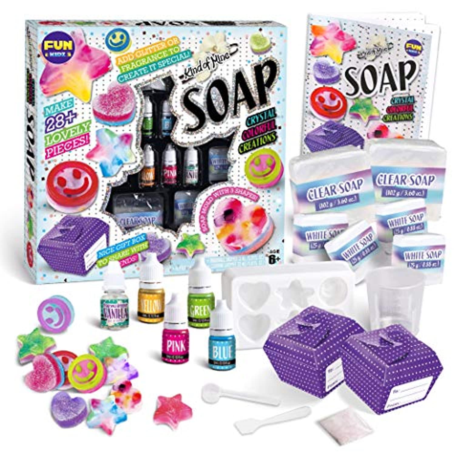 Kit de fabricación de jabón de unicornio – Proyecto de manualidades para  niñas a partir de 6 años de edad, regalos para niñas de 6 años, actividad