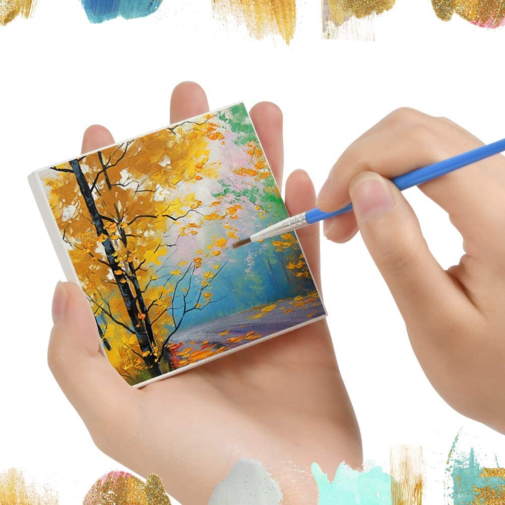 alta calidad exquisito presente niños pintura conjunto mini preimpreso lienzo  para pintar