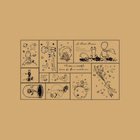 Doraking - Juego de sellos para álbum de recortes, diseño vintage - Arteztik