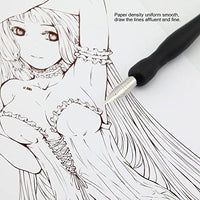 Owfeel Pack de 200pcs 237 mmx270 mm manga Cómic dibujo 70 g papel blanco animación Original Papel de posicionamiento - Arteztik
