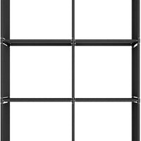 Suoernuo - Estantería de almacenamiento para libros, 6 cubos, almacenamiento en armario, estante para salón, dormitorio, oficina, estanterías para libros, ropa, juguetes, zapatos, artes - Arteztik