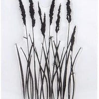 4 sellos transparentes de diente de león, flores de lavanda, hojas de goma, sello transparente, álbum de recortes, álbum de fotos, decoración para hacer tarjetas - Arteztik