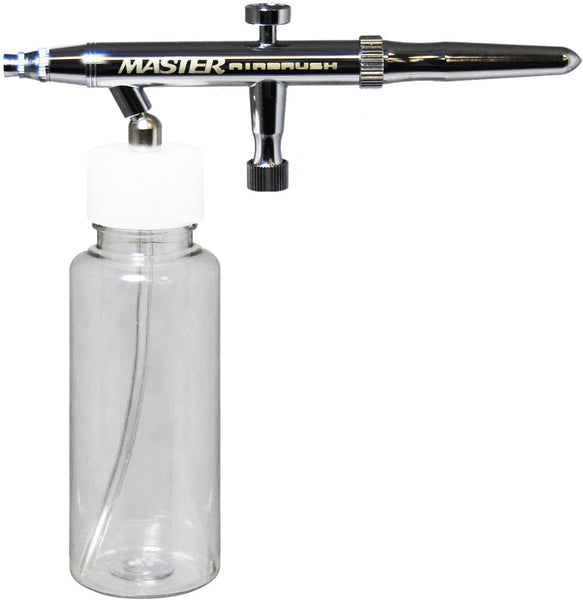 Multiuso sifón Feed de acción única – Kit de aerógrafo con un 4 oz. Botella de plástico y una punta de 0,3 mm fluido; sunless, el cuerpo de bronceado arte tatuaje - Arteztik