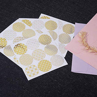 PH PandaHall 50 hojas círculos, pegatinas de pegatinas para cuadros de paster, pegatinas decorativas para caja de regalo, decoración de álbumes de recortes, decoración (450 piezas en total) - Arteztik
