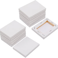 SL crafts lienzos pequeños extendidos de 3.5 x 2.75 pulgadas (1 paquete de 12 unidades) - Arteztik