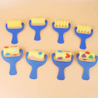 STOBOK - Juego de 8 brochas de esponja para dibujo, para niños, pintura, graffiti - Arteztik
