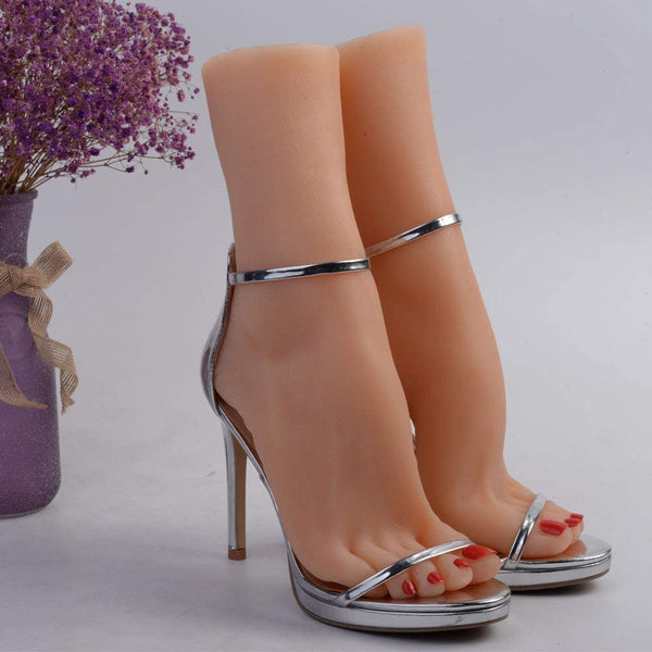 Pies de silicona para maniqui, maniqui, maniqui, maniquí femenino, 1 par, sandalias y calcetines, diseño de calcetines - Arteztik