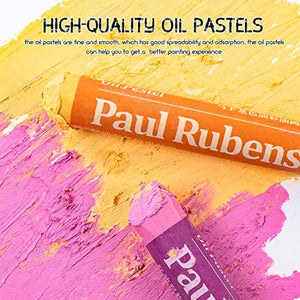  Paul Rubens Professional Soft Pastels, 36 Colors Chalk Pastels,  Non Toxic Handmade Soft Chalk Pastels Set for Painting, Drawing, Blending,  Crafting, Ideal Art Supplies for Artists, Beginners : Arts, Crafts