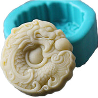Moldes de jabón de silicona para jabón de pavo real para hacer jabón moldes de silicio para jabones, manualidades, jabón hecho a mano, vela de yeso, molde de resina (9) - Arteztik
