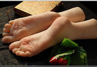 JUYO VONSAN - Maniquí de silicona para mujer, 1 par de 8,27 pulgadas para calzado calcetín joyería pantalla tatuajes - Arteztik
