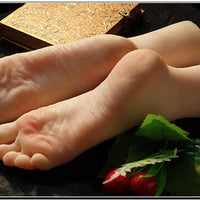 JUYO VONSAN - Maniquí de silicona para mujer, 1 par de 8,27 pulgadas para calzado calcetín joyería pantalla tatuajes - Arteztik