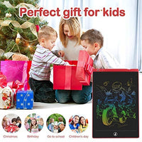 Sunany - Tableta de escritura LCD de 11 pulgadas, tablero de dibujo para niños, diseño de tabla, dibujo de dibujos de dibujos para niños, escritura y aprendizaje de garabatos para regalo para niñas y niños (rojo) - Arteztik
