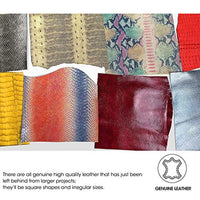 Mardili - Raspos de cuero para tapicería impresos y grabados, piezas grandes, cuadrados (10.0 in y 10.0 in) - Arteztik
