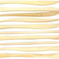 Honbay 10 piezas de herramientas de modelado de madera de doble extremo para cortar, tallar y suavizar arcilla. - Arteztik