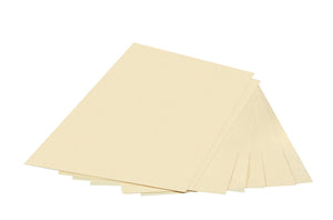 Exact 81368 Vellum Bristol Paper 67 lb, 92 brillante, 2.5 in de altura, 8.5 in de ancho, 11.0 in de largo, marfil (paquete de 250) - Arteztik