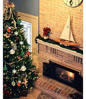 50 adornos de madera sin terminar para decoración navideña y manualidades, 10 estilos de madera sin terminar para decoración de Navidad y manualidades - Arteztik
