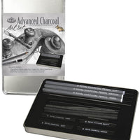 Royal & Langnickel RSET-ART2503 - Juego de dibujo de metal (estaño, pequeño), color gris - Arteztik