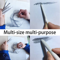 Meikeer - Juego de 2 sacapuntas de papel de lija, 1 herramienta de extensión de lápices, 1 goma de borrar, bocetos de esponja, para dibujo de estudiantes - Arteztik
