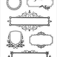 Sellos transparentes de silicona con diseño de corazón para hacer tarjetas, decoración y álbumes de recortes, marco de fotos - Arteztik