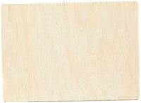 Recortes de madera Juvale para manualidades, rectángulo de madera (3.5 x 2.5 in, 36 unidades) - Arteztik

