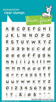 Sellos transparentes de cervatillo de césped - Harold's ABCs (LF317) - Arteztik
