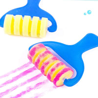STOBOK - Juego de 8 brochas de esponja para dibujo, para niños, pintura, graffiti - Arteztik
