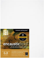 Ampersand Encausticbord - Panel rígido para endocaustas y medios mixtos, 1/8 pulgadas de profundidad, 6 x 8 pulgadas, paquete de 3 (EN0608) - Arteztik
