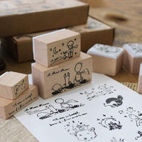 Doraking - Juego de sellos para álbum de recortes, diseño vintage - Arteztik
