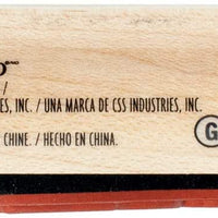 Inkadinkado - Sello de goma para hacer tarjetas y álbumes de recortes de Navidad, 1.8 x 2.5 x 1.0 in - Arteztik