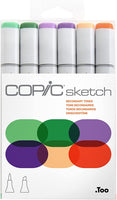 Copic Sketch Marker - Juego de rotuladores (6 colores)
