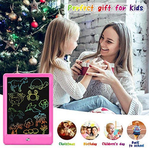 KOKODI - Tableta de escritura LCD de 8,5 pulgadas de color Doodle Board Dibujo Tablet, bloc de dibujo electrónico con función de bloqueo, juguetes educativos y de aprendizaje para niñas de 3, 4, 5 y 6 años (azul) - Arteztik