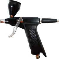 HUBEST 9cc/20cc/40cc Copa Pistola Trigger Control Airbrush Single Action Gravity Feed Air Paint Spray Pistola para Nail Tool Tattoo - Arteztik
