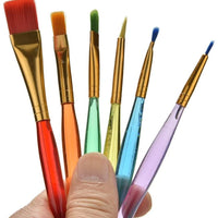 Arte de niños manualidades 30 pcs esponja pinceles de pintura niños pintura principios de bricolaje aprendizaje rodillos de esponja pinceles, Art craftssponge cepillo para polvo por obangong - Arteztik