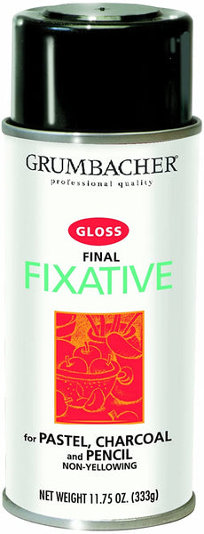 Grumbacher fixative Gloss Spray, 11 – 3/4-Ounce Final puede, # 543 - Arteztik