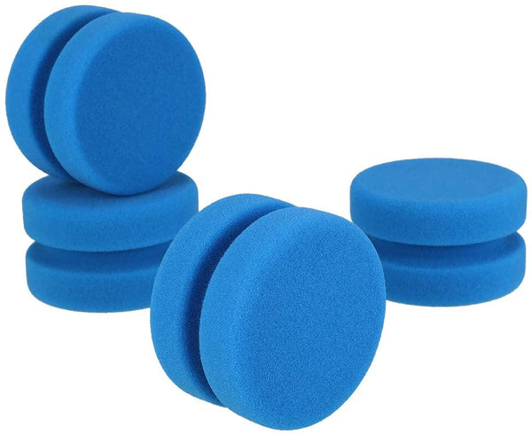 Moguer - Esponjas de limpieza para coche, 4 unidades, para aplicar pintura y arcilla, para arte y manualidades - Arteztik