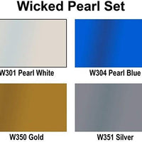 Createx Wicked colores perla Set aerógrafo pintura base agua 6 2oz W105 - Arteztik