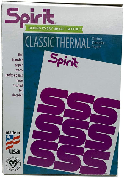 Spirit (M) Thermofax - Papel para transferencia térmica y plantilla (1.0 x 4.3 in) - Arteztik