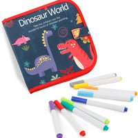 DELENA Libro de dibujo borrable para niños pequeños juguetes para viajes por carretera actividades de dibujo Pad para juego de pintura Set (Bird) - Arteztik