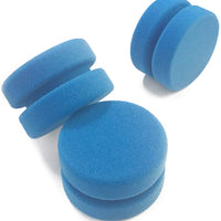 Paquete de 3 esponjas de pintura para pintar azul esponjas sintéticas artistas esponjas acuarelas esponjas para arte y manualidades, arcilla cerámica de limpieza de pared - Arteztik