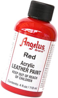 Angelus Pintura acrílica 4 oz. (Rojo) - 5 Pack - Arteztik
