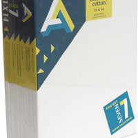 Arte alternativas economía artista lona de color blanco Super Value pack-11 X 14 inches-pack de 7 - Arteztik