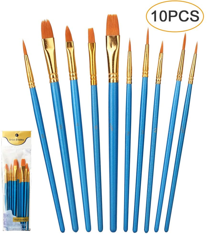 Pincéis Pincel Para Uñas Acrilicas Para Principiantes Juego De 10