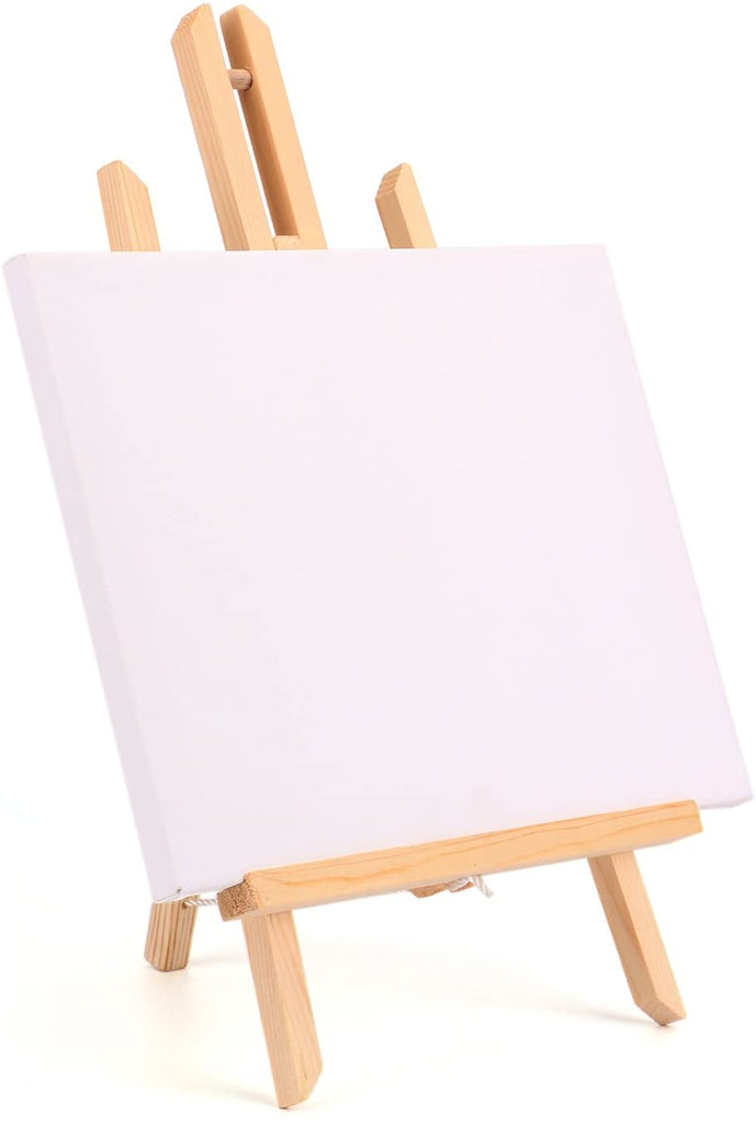 JUSTDOLIFE - Juego de 12 tablas de lienzo para pintar, 3.1 x 3.1