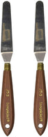 Royal Brush JT-3 Paleta de cuchillo, flexible, acero de alta calidad, tamaño de 3 pulgadas, altura de 1.4 pulgadas, ancho de 0.9 pulgadas, longitud de 8.1 pulgadas - Arteztik
