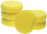 Esponjas redondas de espuma Penta Angel de 3.0 in, color amarillo, para pintura al óleo, acrílico, acuarela, arte y manualidades, color amarillo - Arteztik
