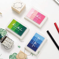 Almohadilla de tinta Craft para sellos de color, 20 almohadillas de tinta de color para sellos, papel, tela de madera, sello de goma para scrapbooking tarjeta hacer hermosos colores solubles en agua (paquete de 20) - Arteztik
