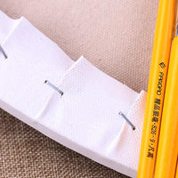2 piezas de lienzo ovalado estirado artístico profesional tablas estiradas para pintura acrílica. - Arteztik