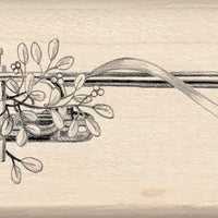 Inkadinkado sello de madera, Herald Trompeta - Arteztik