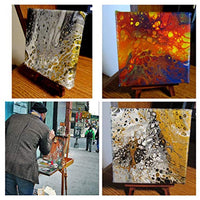 Starvasst - Paneles de lona (4.0 x 4.0 in, 36 unidades, algodón, preestirados, pequeños lienzos en blanco, para pinturas, manualidades, pequeños acrílicos, proyectos de arte al óleo - Arteztik
