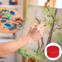 Uspeedy- 6 esponjas de pintura, aplicador de pintura, esponjas redondas para manualidades, acuarela, esponjas para arte artesanal, arcilla, limpieza de cerámica, pared - Arteztik
